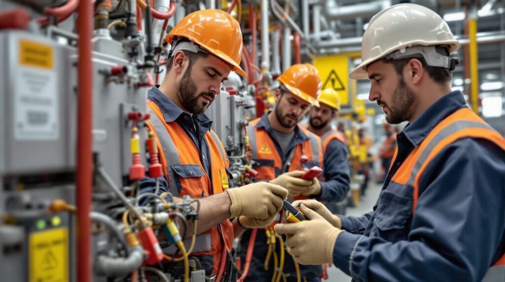 comment assurer la sécurité des travailleurs exposés au risque électrique