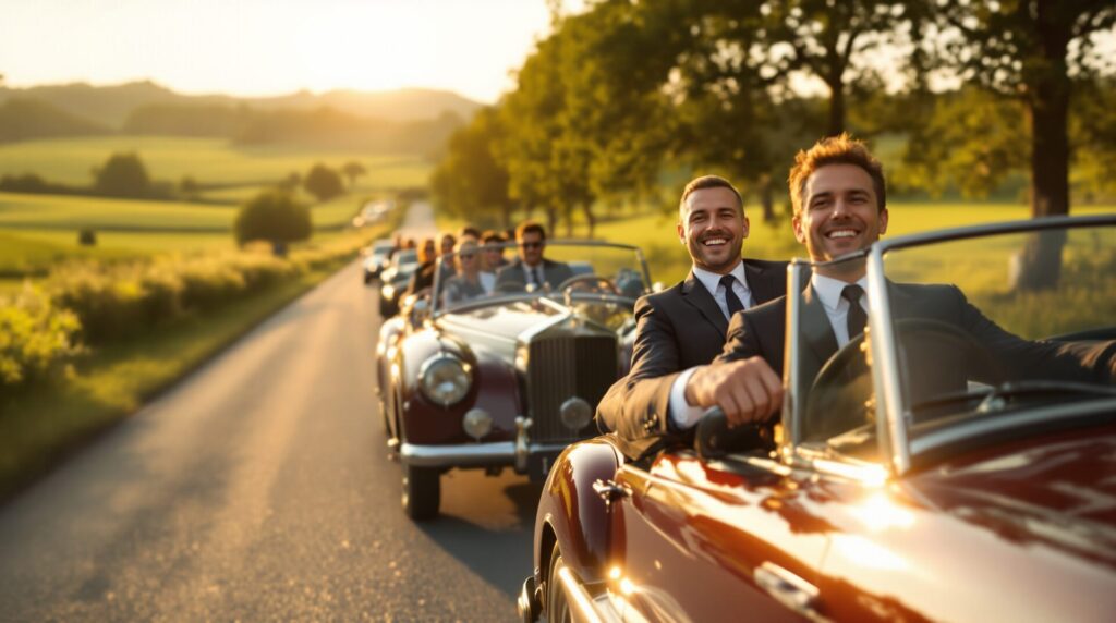 Créer des souvenirs mémorables avec un rallye entreprise en voitures de collection