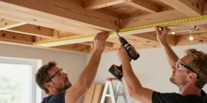 comment faire un faux plafond en bois